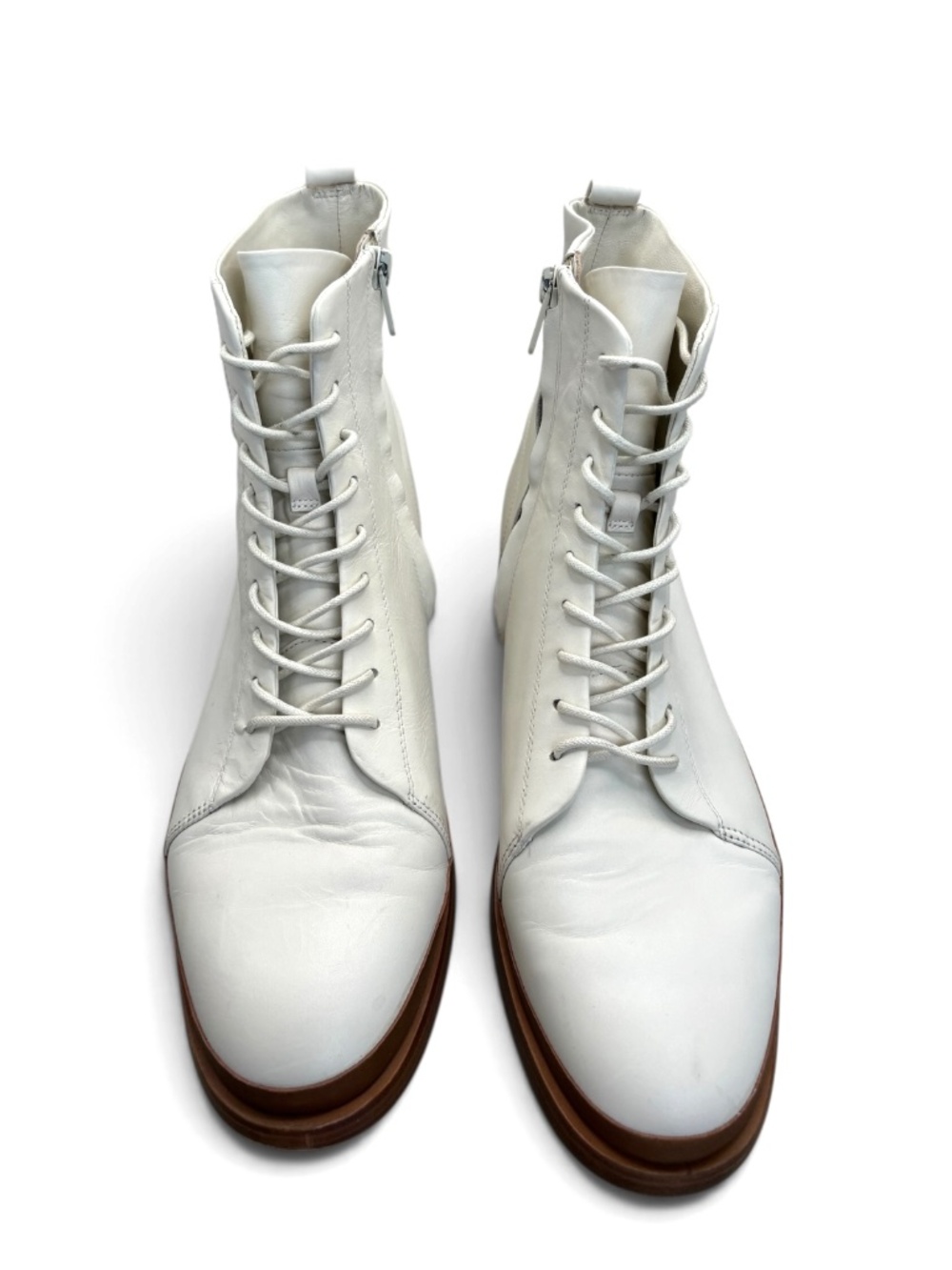 Vince Cooper Ankle Boots in Milk Size 10M EUR 41